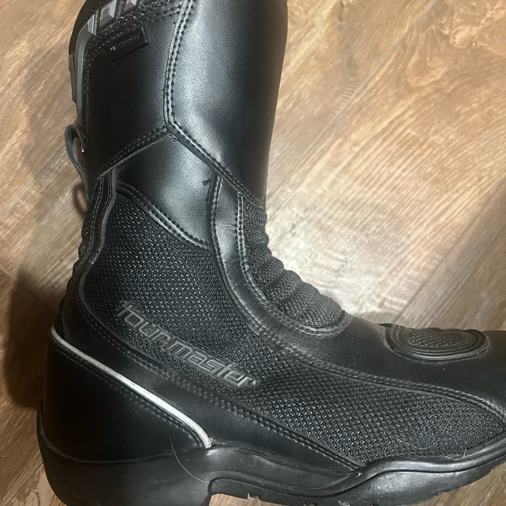 Tourmaster Black Riding Boots - Picture 9 of 10
